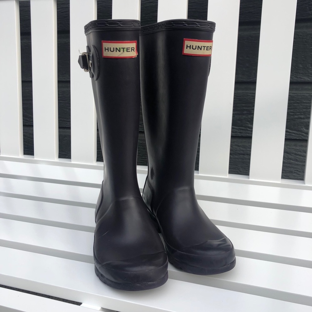 Purple Hunter Boots Girls